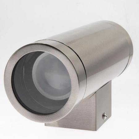 LED QUAZAR 10 GU10 IP44 KOBI ALUMÍNIUM CHROME fasádne svetlo smerom hore dole