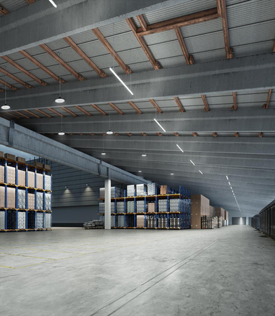 LED priemyselné svietidlo 190W 27000lm 4000K, neutrálna biela so súmrakovým snímačom pohybu čierne IP65 IK08 High Bay Gen 4 Ledvance