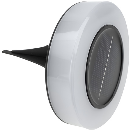 LED solárne záhradné svetlo 4000K IP44 Dusk Sensor