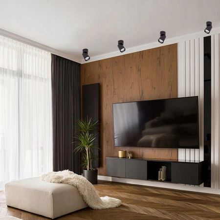 Nástenné svietidlo GU10 Movable Black Matte Timo Masterled