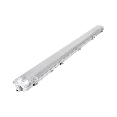 Ohňovzdorné svietidlo 120cm 2xT8 G13 IP65 + LED žiarivky 18W 6500K Cold Masterled