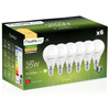 6x LED žiarovka E14 P40 2,5W = 25W 249lm 3000K, teplá biela 180° LUMILED