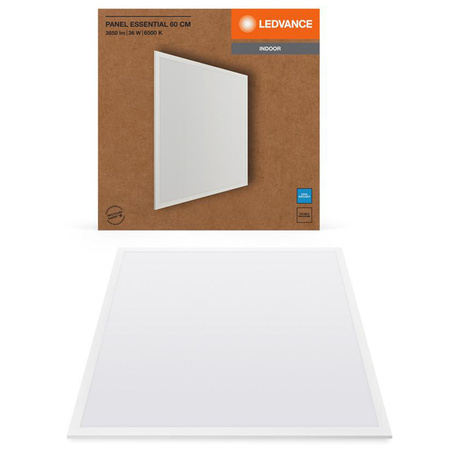LED panelové stropné svietidlo 36W 3200lm 6500K studené povrchovo montované biele 60cm Essentials Panel Ledvance
