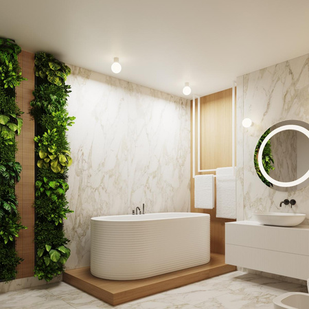 Nástenné svietidlo do kúpeľne G9 Round white Moderné matné IP44 Halo Sollux