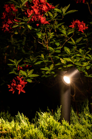 Záhradné svietidlo Vonkajší stojaci stĺp GU10 čierny Vodotesné IP54 TUBINGS 8158 Nowodvorski