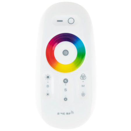 Ovládač pre RGB LED pásky RECEIVER 216W + RF 2,4GHz dotykové diaľkové ovládanie