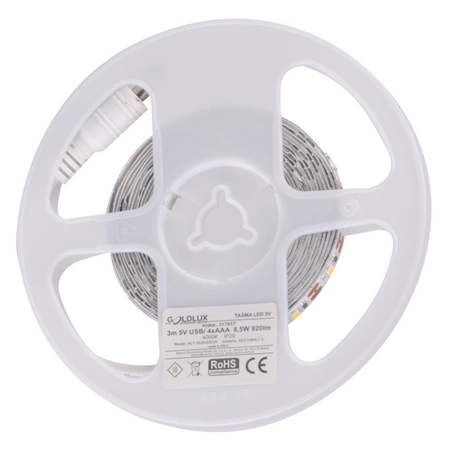 LED pásik so senzorom pohybu a súmraku 8,5W 920lm 4000K, neutrálna biela 2m Sanico Goldlux