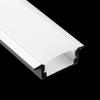 Hliníkový profil pre LED KM39 Silver Recessed 2m