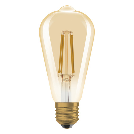 Dekoratívna LED žiarovka ST64 Edison E27 7,2W = 60W 806lm 2400K teplá biela 300° Dimmable Vintage 1906 Osram