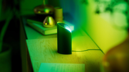 Stolná LED lampa na nástenné osvetlenie 1035lm IP20 Biela a farebná atmosféra RGB + TW Black Smart SMART Zigbee Bluetooth Vnútorná stolná lampa Hracia podložka Philips HUE