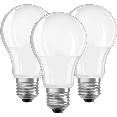 3PAK LED žiarovka E27 A60 8,5W = 60W 806lm 4000K neutrálna biela 200° BELLALUX