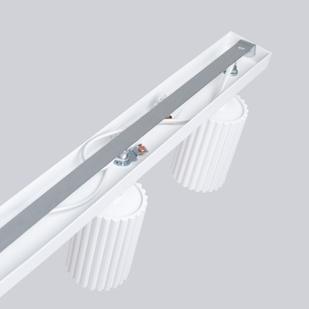 Bodové reflektorové stropné svietidlo Tuba 4x GU10 White Carbon Deep Space SL.1546 Sollux