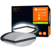 Vonkajšia záhradná lampa LED fasádna nástenná lampa 12,5W 950lm 3000K IP44 Endura Ledvance sivá