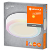 Plafond LED stropné svetlo 18W 650lm 3000K, teplá biela stmievateľná biela 19cm farba + biela Ledvance