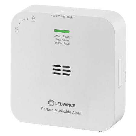 Bezdrôtový vnútorný batériový detektor oxidu uhoľnatého SMART+ WiFi Ledvance