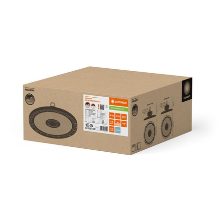 LED priemyselné svietidlo 200W 35000lm 6500K studené stmievateľné čierne IP66 IK10 High Bay Gen 5 Ledvance