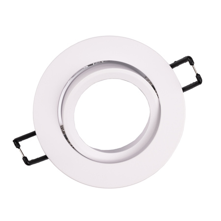 Halogénové stropné svietidlo na zapustenú montáž Kruhové MR16 Pohyblivé Biele TRIAM LUMILED