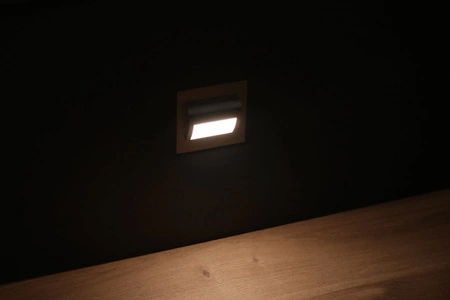 Schodiskové svietidlo CCT Lamp DECORUS 9 LED 1,2W Satin ProVero teplá biela + studená biela