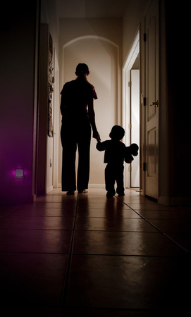 Orientačné nočné svetlo LED pre zásuvku so snímačom pohybu biele Lunetta Ledvance