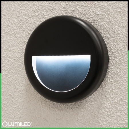 Vonkajšie záhradné schodisko Nástenná lampa CCT 3000-6500K LED 4W IP65 VIREO LUMILED