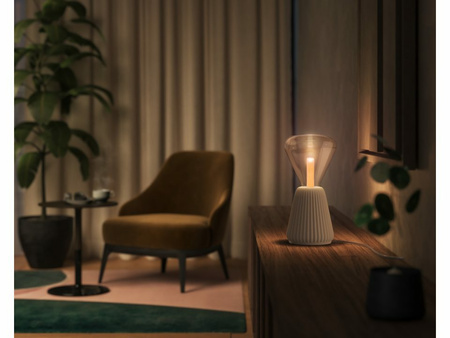 LED žiarovka E27 trojuholníková 6,8W = 60W 500lm 2000-6500K CCT + RGB FILAMENT SMART Smart Bluetooth ZigBee Biela a farebná atmosféra Philips HUE
