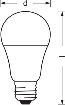 LED žiarovka E27 14W = 100W 1521lm CCT Stmievateľná SMART+ WiFi Classic Ledvance