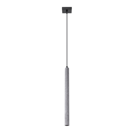 Stropné závesné svietidlo Závesný luster G9 Tubular Grey Modern Pastelo Sollux
