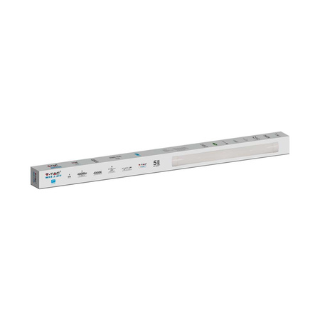 LED lineárne garážové svetlo 40W 6400K 120CM SAMSUNG CHIP VT-8-40 V-TAC