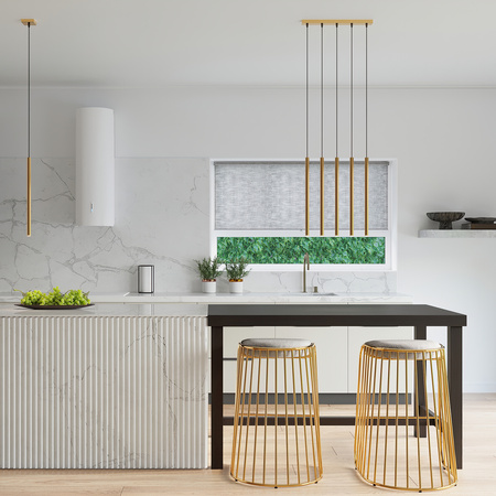 Stropné závesné svietidlo Závesný luster G9 Tubular Gold Modern Pastelo Sollux