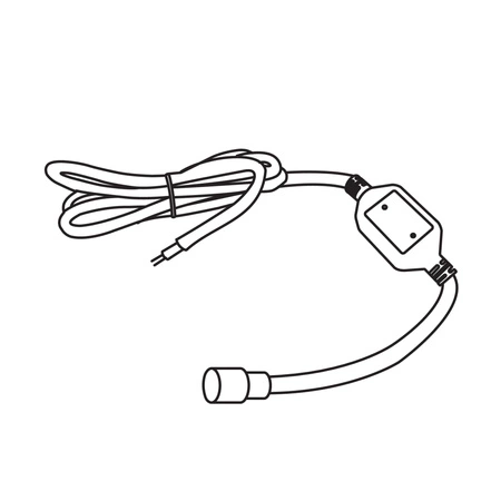 Pripojovací kábel s napájaním pre svetelné hadice IP65 GIVRO-PR Kanlux