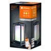 Nabíjateľná záhradná stolová lampa LED 5W 270lm 3000K, teplá biela RGBW USB stmievateľná IP44 Black SMART+ WiFi Frame Ledvance