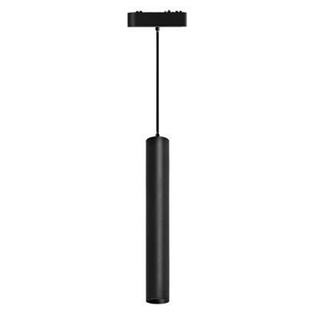 Závesné svietidlo LED pre magnetickú dráhu 15W 1350lm 4000K Neutral CRI90 36° 48V Black Luxo Masterled