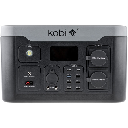 Energy Bank Powerbox Prenosná mobilná napájacia stanica 1800W Premium KOBI