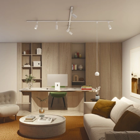 Krížový konektor typu X Konektor pre jednofázové biele prípojnice LED osvetlenia EasyLink Philips