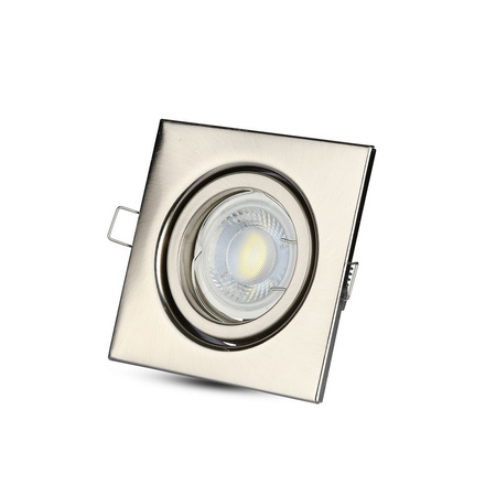 Závesné svietidlo GU10 Square Satin nickel VT-7227 V-TAC