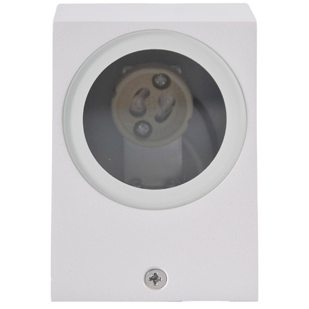 Nástenné vonkajšie fasádne svietidlo GU10 White IP44 Boston Sanico Goldlux