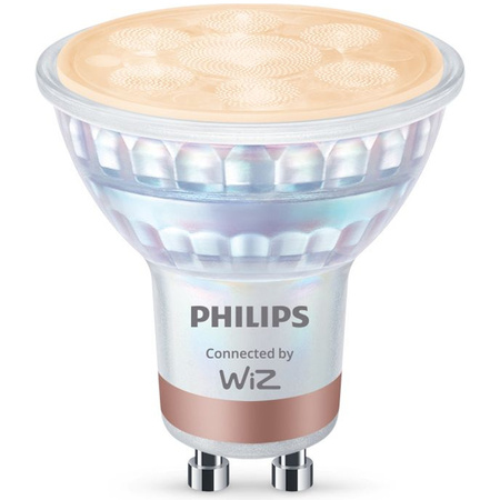 2x LED GU10 reflektor PAR16 4,7W = 50W 345lm 2700-6500K TW Smart SMART WiFi Bluetooth App WiZ Philips