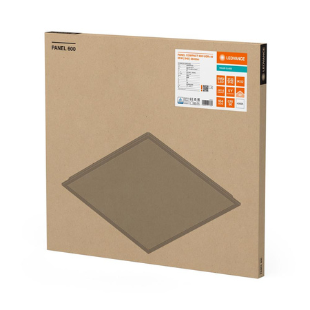 LED panel Kancelárske svietidlo Stropný panel 35W 3640lm 4000K, neutrálna biela povrchovo namontované biele 60x60cm UGR19 Kompaktné Ledvance