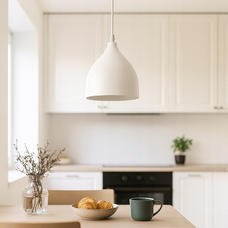 Stropné závesné svietidlo Masterled E27 White Como