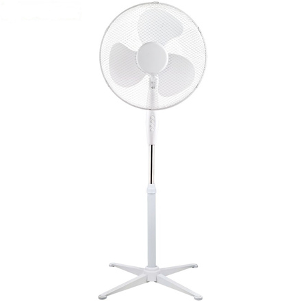 Podlahový ventilátor Stojaci veterný mlyn KOBI 45W 43cm biely