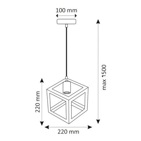 Stropné závesné svietidlo Dekoratívny prívesok E27 Zlatá Švédsko Sanico Goldlux