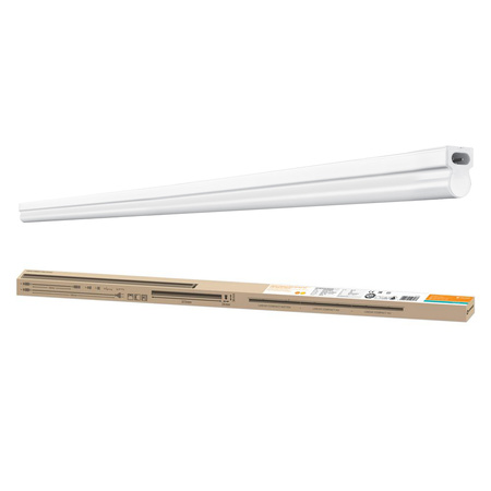 Lineárne pásové svetlo 10W 1000lm 3000K, teplá biela biely Batten Ledvance lampa