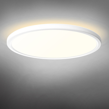 LED Plafond Vonkajšie svietidlo 22W 2400lm CCT 140° biela Povrchová montáž IP54 Videx