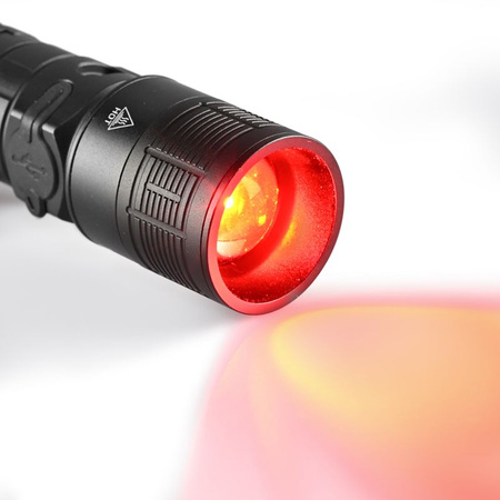 Nabíjateľná LED ručná baterka 10W 1000lm 5 módov USB-C Vodotesné IP66 Videx