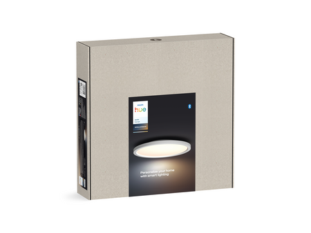 Plafond LED stropné svietidlo na povrchovú montáž 24,5 W 2450 lm IP20 White Ambiance TW White 39,5 cm Smart SMART Zigbee Bluetooth Aurelle Philips HUE