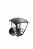 Záhradné nástenné svietidlo Vonkajšia lampa E27 IP44 Black Creek Philips
