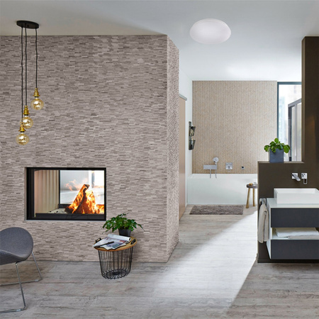 LED stropné svietidlo do kúpeľne ORLANDO 24W IP44 4000K so senzorom pohybu a súmraku