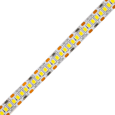 LED pásik 12V 120W 1200LED 2835 teplá biela 10mm 5m