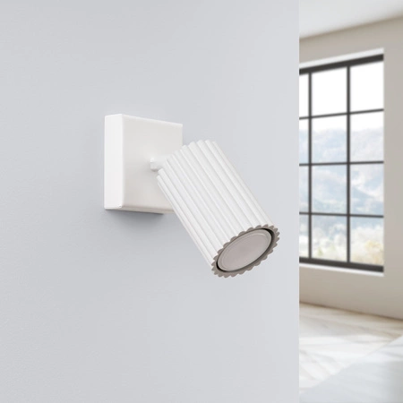 Nástenné svietidlo Reflektor Tuba Spot 1x GU10 White Carbon Deep Space SL.1540 Sollux