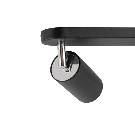EYE SPOT 6020 Nowodvorski 2x GU10 čierna moderná reflektorová bodová lampa s povrchovou montážou